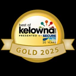 Best of Kelowna gold award 2025